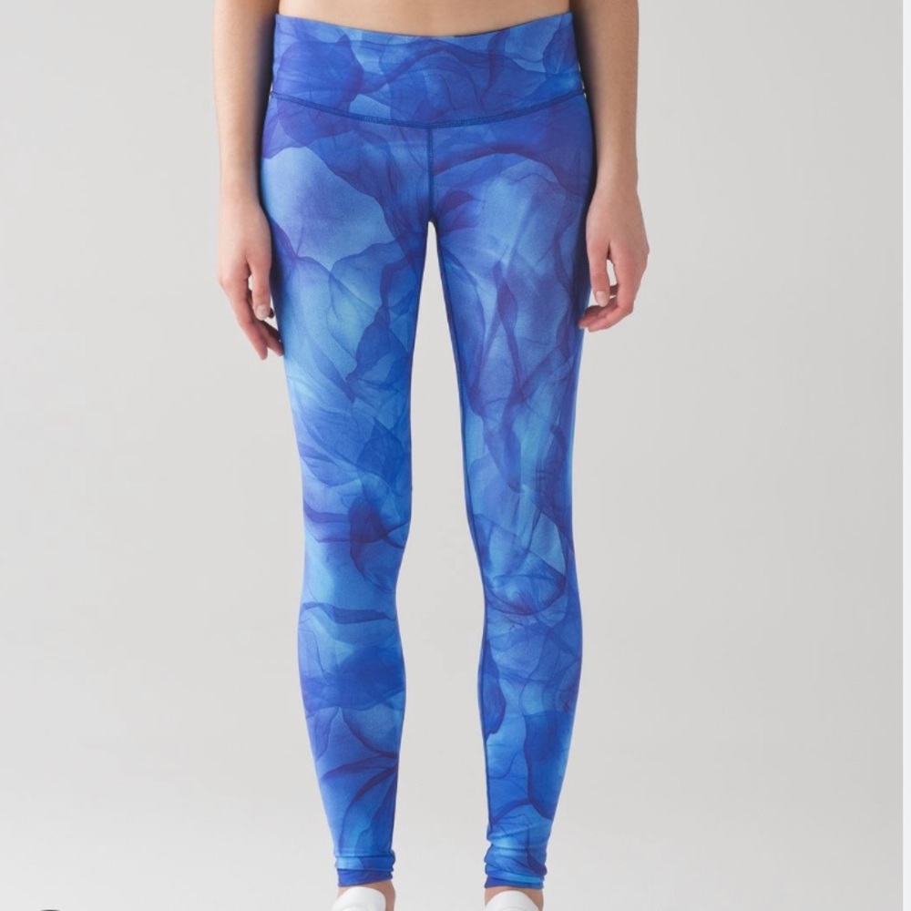 Lululemon Wunder Under Pant III in Midnight Tulle Multi Pant Size 4